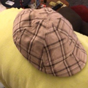 Tan Plain duckbill hat